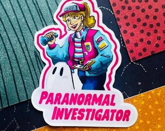 Barbie Paranormal Investigator Sticker