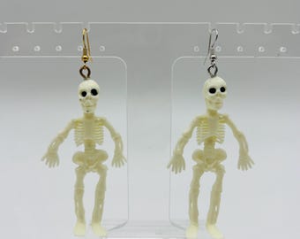 Orecchini scheletro