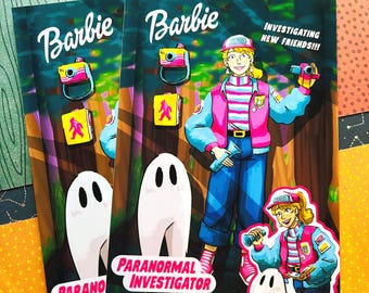 Barbie Investigadora Paranormal 5 x 7