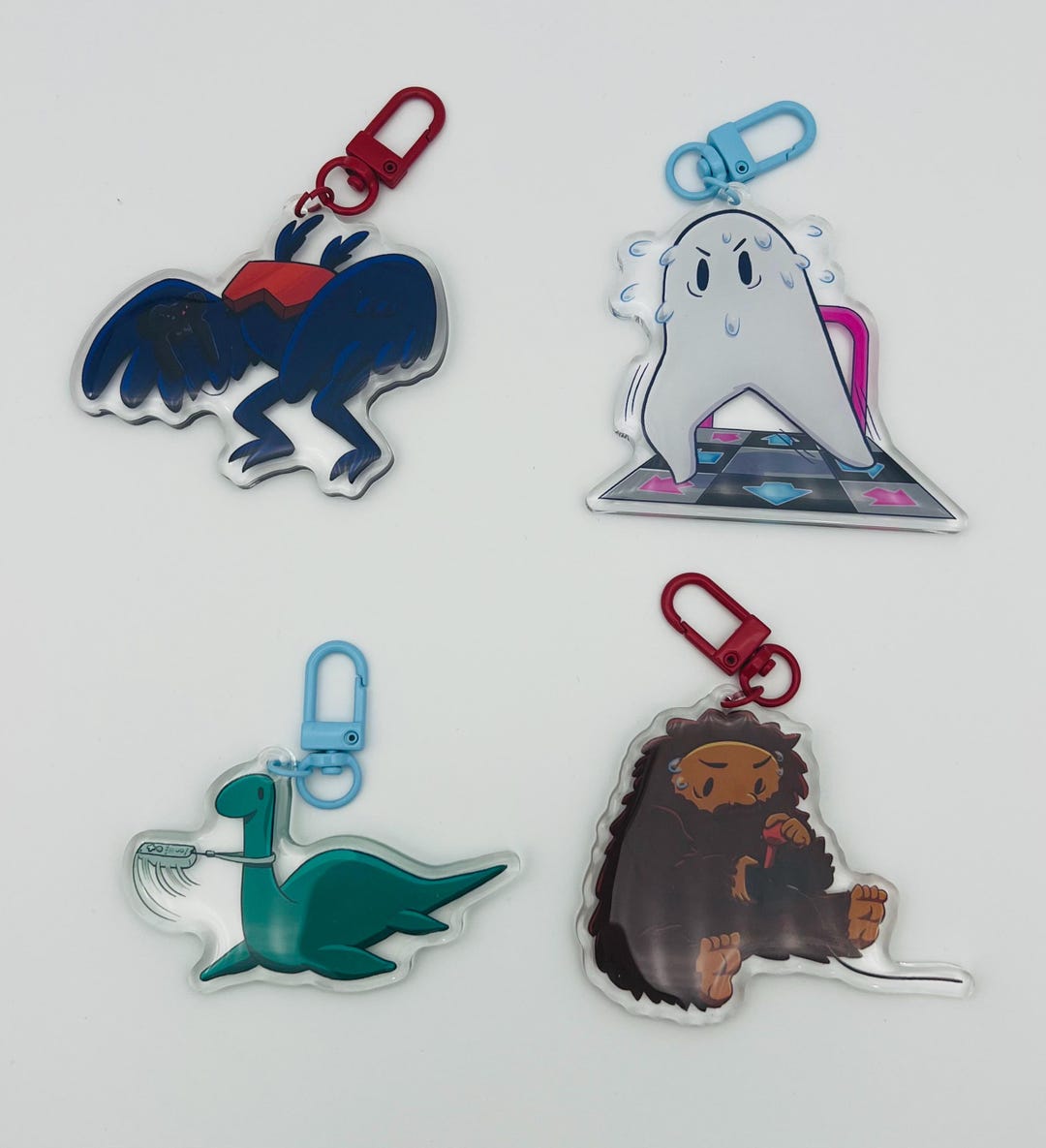 Gamer Cryptid Keychains - Etsy