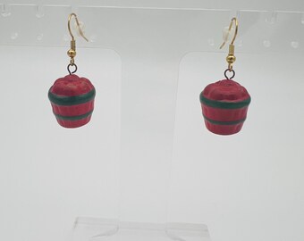 Pendientes de barril de manzana