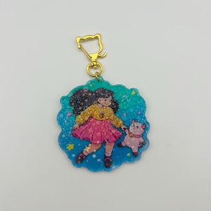 Bee and Puppycat Keychain