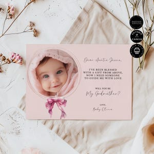 Plantilla clásica de propuesta de matrimonio para niña, Canva editable de 7 x 5 pulgadas, para fiesta de bodas, descarga instantánea, imprimible, GM26b