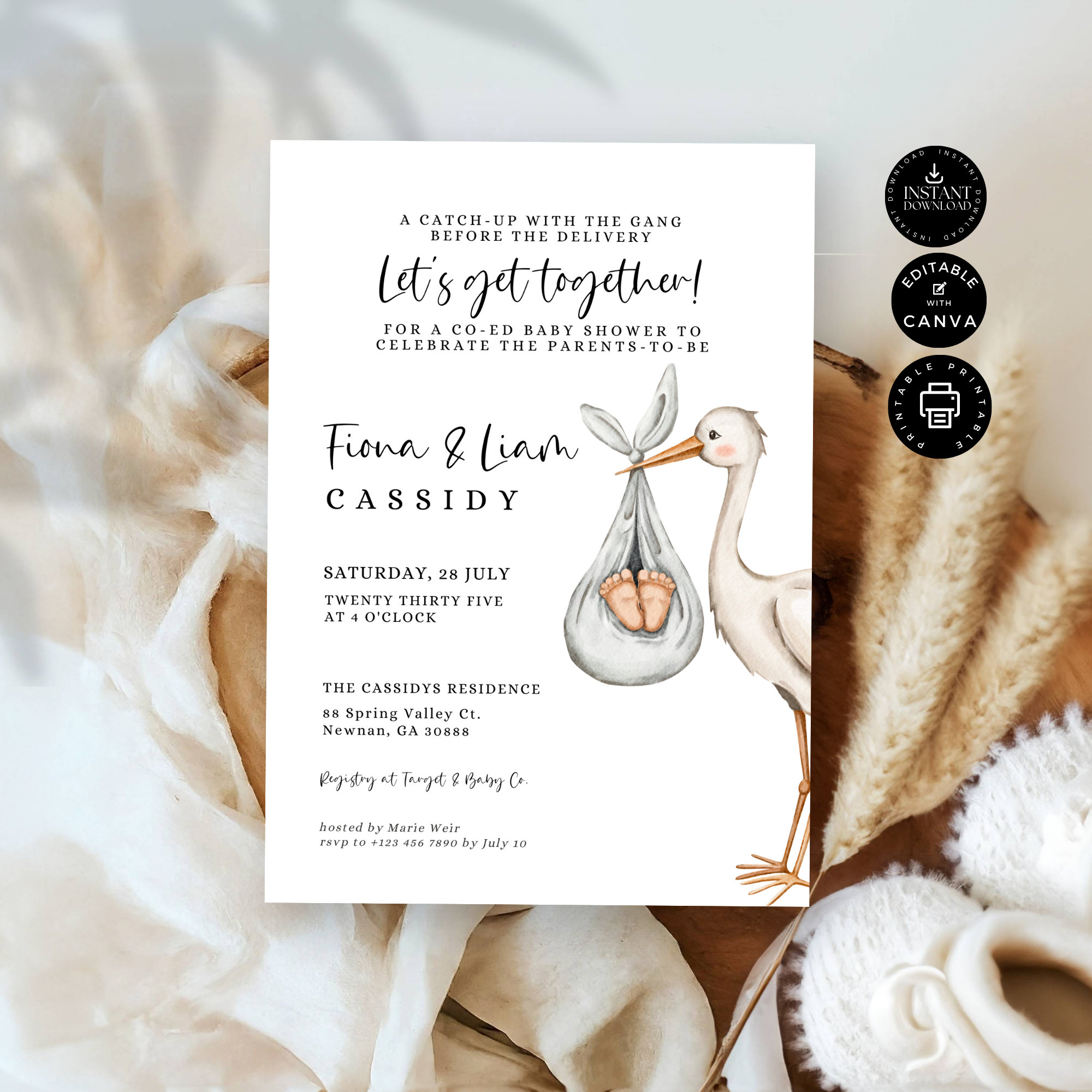 Invitation Templates Baby Shower Invite Wording Coed Best Coed