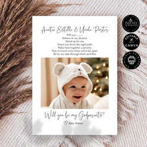 Moderno minimalista clássico você será meu modelo de cartão de proposta de | Canva editável 5x7 polegadas | Festa de casamento, para impressão, W02.85.4