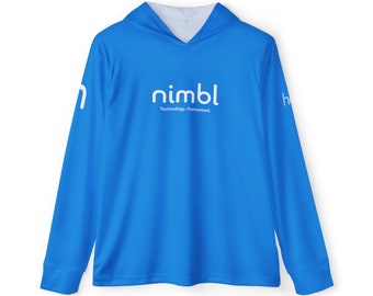 Nimbl - Sport-Aufwärm-Hoodie für Herren (AOP)