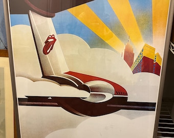ローリング・ストーンズ 70年代 24 x 36インチ ロールポスター - Etsy 日本