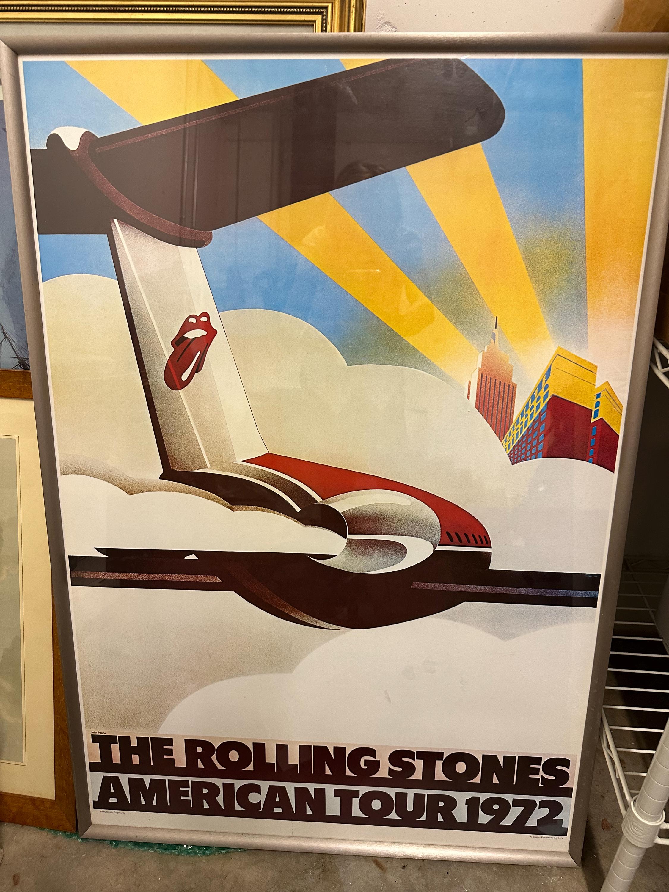 The rolling stones tour poster - Etsy 日本