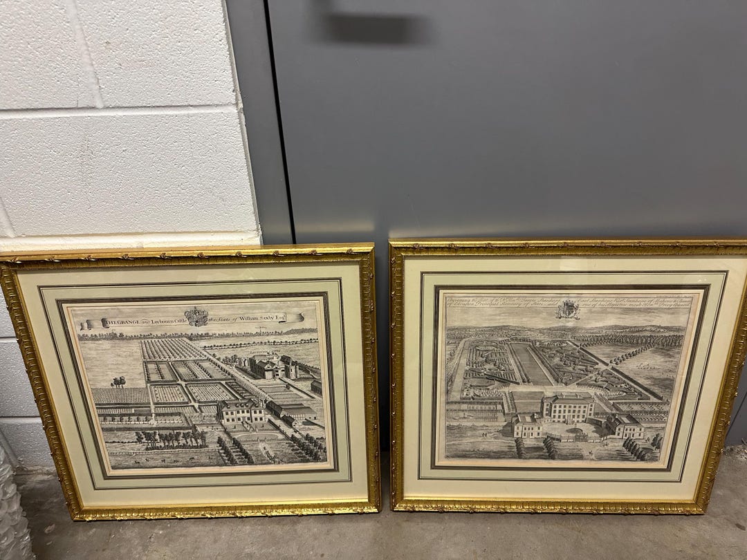 Johannes Kip Engravings - Etsy