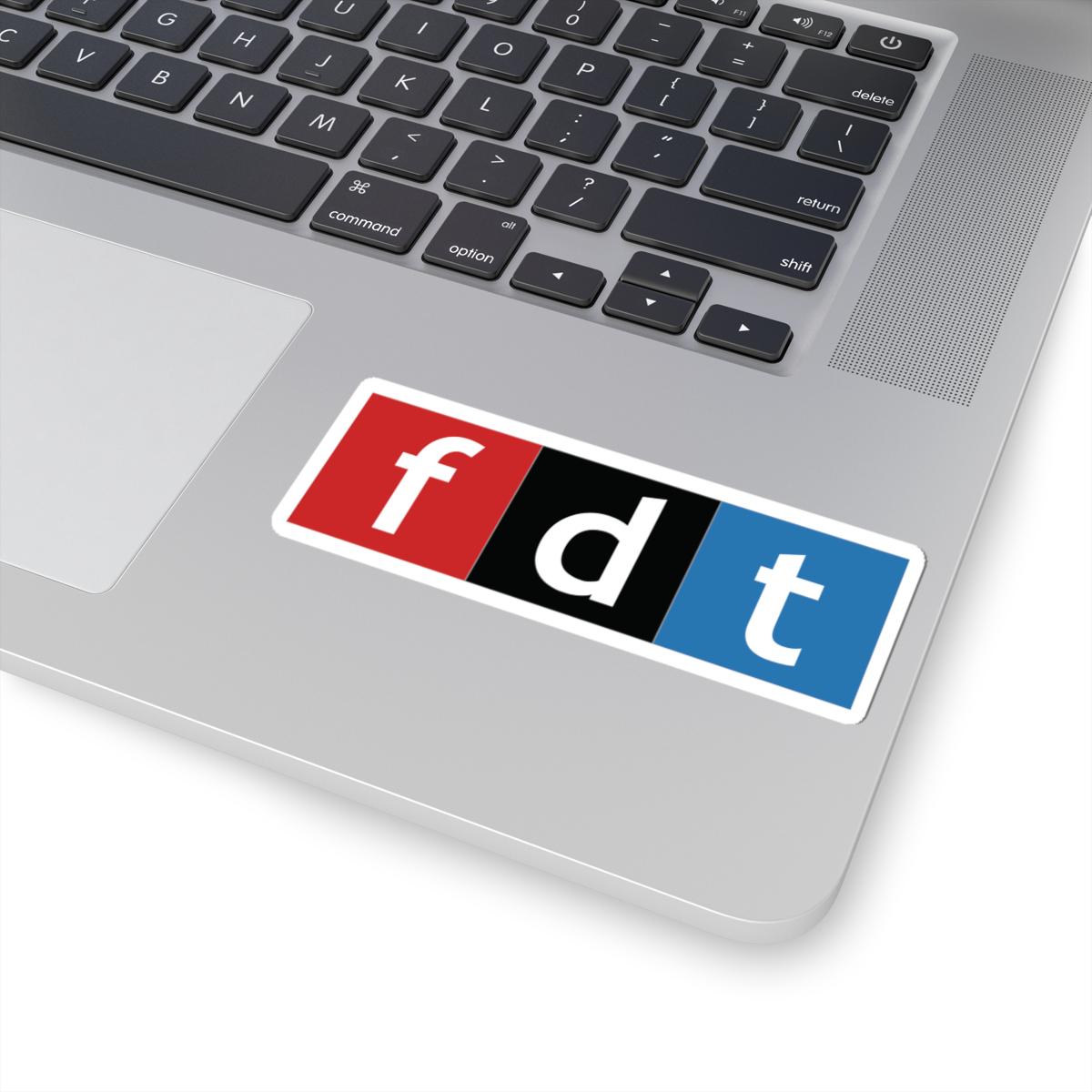 NPR Parody FDT Bumper Sticker | for Vehicles & Anywhere Else | Foxtrot ...