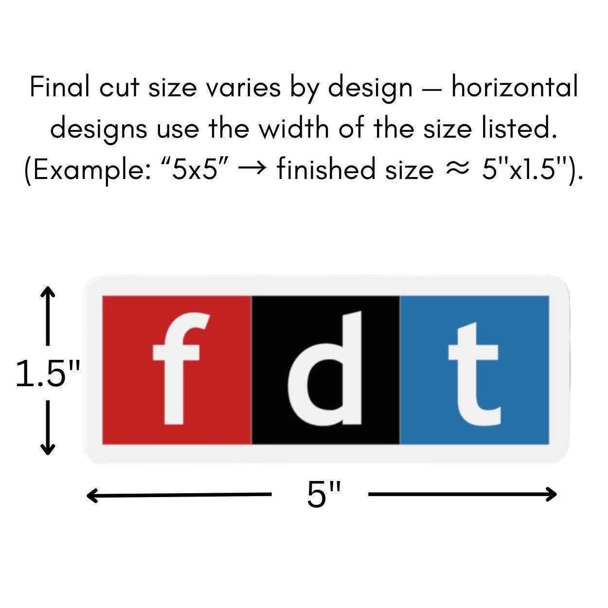 NPR Parody FDT Bumper Sticker | for Vehicles & Anywhere Else | Foxtrot ...