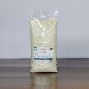 French Sea Salt - Crude Brut Exception Guerande Salt 2.2 lb | Handcrafted Gourmet Salt from France