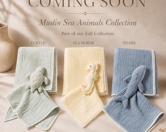 Copertina per neonato a forma di squalo, copertina di sicurezza oceanica personalizzata, copertina a forma di tartaruga, copertina a forma di polpo, regalo per neonato, cameretta subacquea, regalo per baby shower, comfort per il neonato