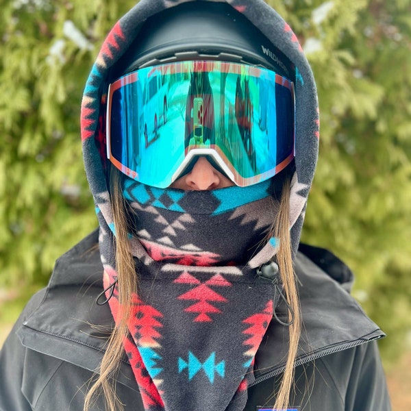 Over Helmet Ski Hood Etsy
