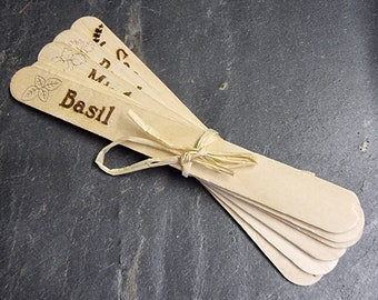 Kitchen Herb Planter Labels