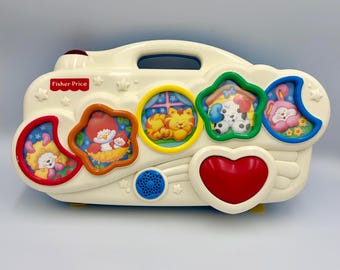 Vtg Baby Crib 1998 Fisher Price Slumbertime Soother *No Remote Control* Works!