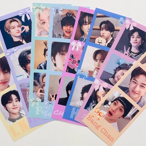 Stray kids ot8 Photo strip set