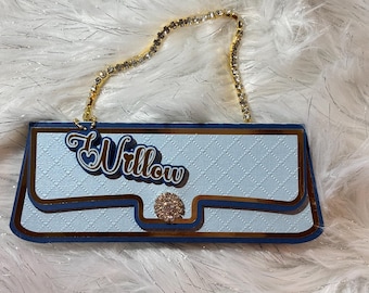 Custom Clutch Gift Bag Purse: Handmade Party Favor