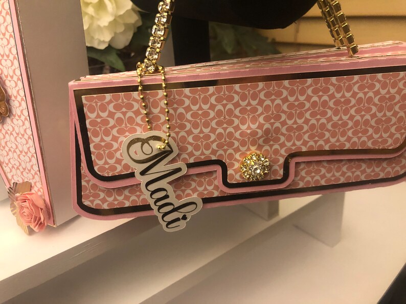 Party Favor Gift Bag Candy Bar Purse Thank You for Coming Etsy