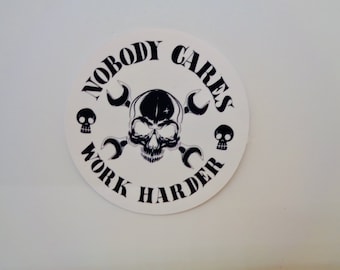 Sticker grappige helm: reflecterende cadeausticker nieuwigheid Ga