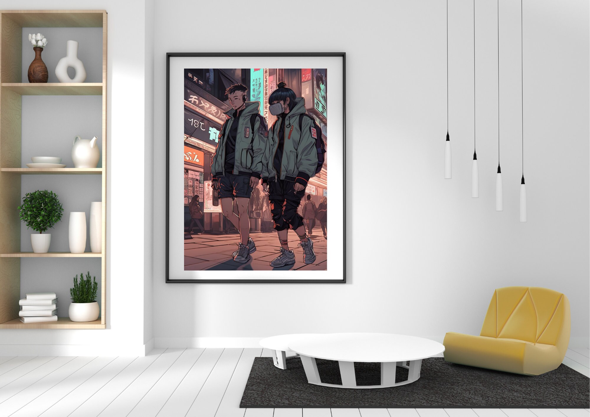 Anime Cyberpunk Edgerunners Posters Mural Kraft Paper Retro Art Painting  Pictures Vintage Home Decor Aesthetic Room Decoration - AliExpress