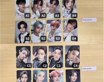 Stray Kids Official Rockstar Album Photocards and Polaroids | Standard and Headliner Version