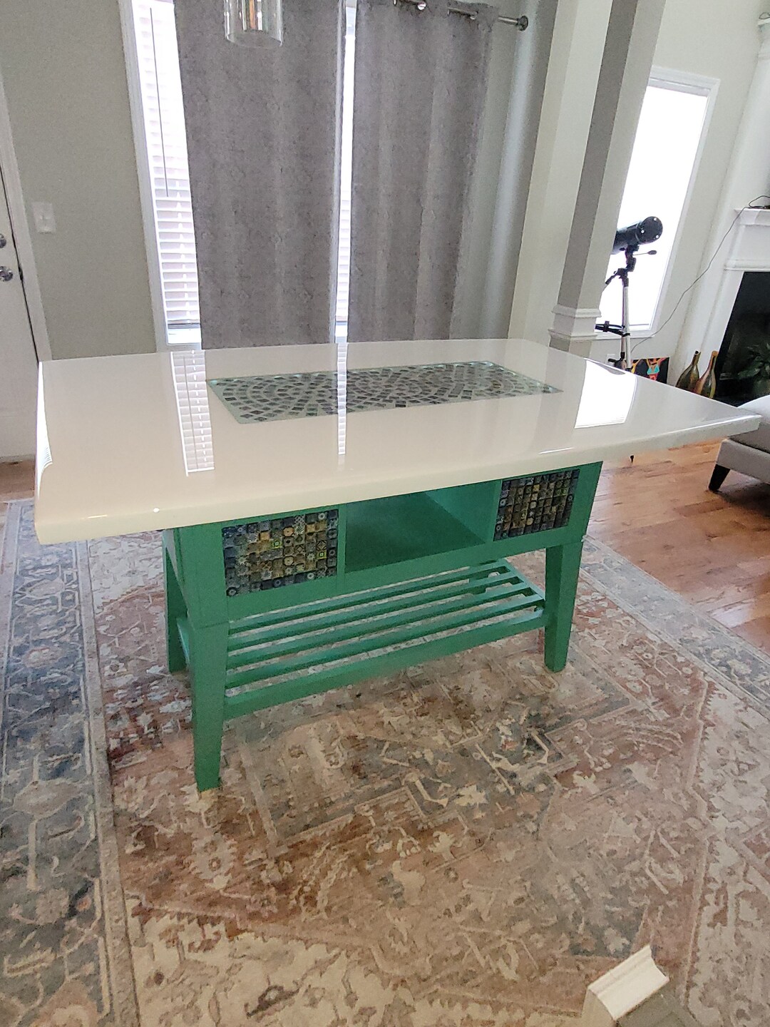 Kitchen Island Dining Table - Etsy