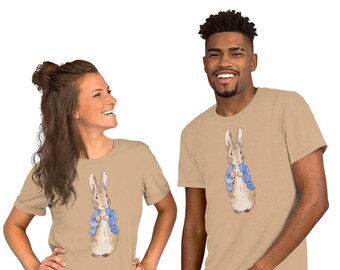 Bunny Couples Shirt, Easter Shirt for Adults, Peter Rabbit Shirt, Beatrix Potter Shirt