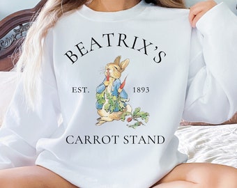 Peter Rabbit Sweatshirt, Beatrix Potter Sweatshirt, Cottagecore Sweater, Cottage Core Sweatshirt, Peter Rabbit, Beatrix Potter, Bunny