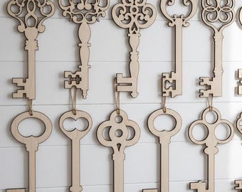 Skeleton Keys SVG Cut Files | Master Set, House Keys (Digital Download)