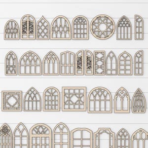 Farmhouse Window Panes SVG | Rustic Frame Cut File (Digital Download)