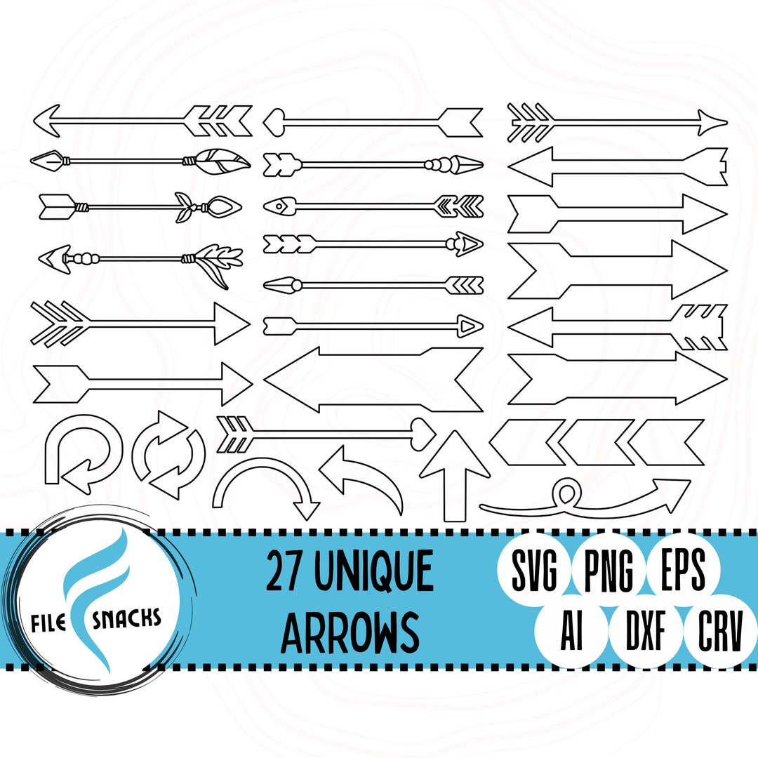 27 Arrows SVG | Native American Arrows Svg Files | Basic Arrow SVG ...