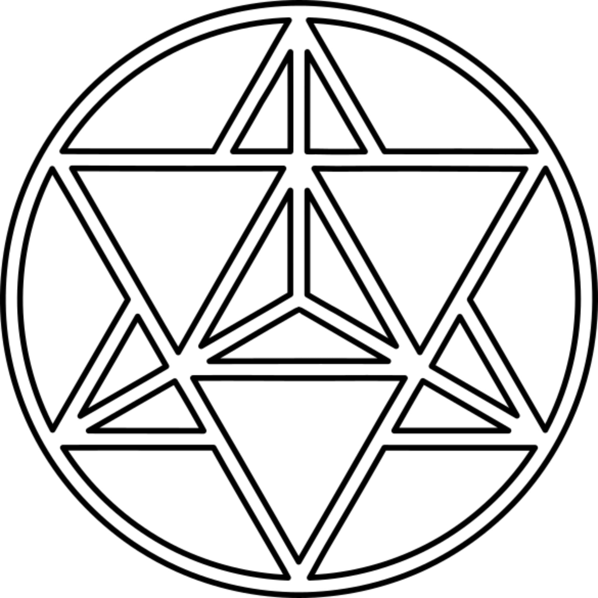 Sacred Geometry SVG Crystal Grids Svg Files Mandala SVG - Etsy