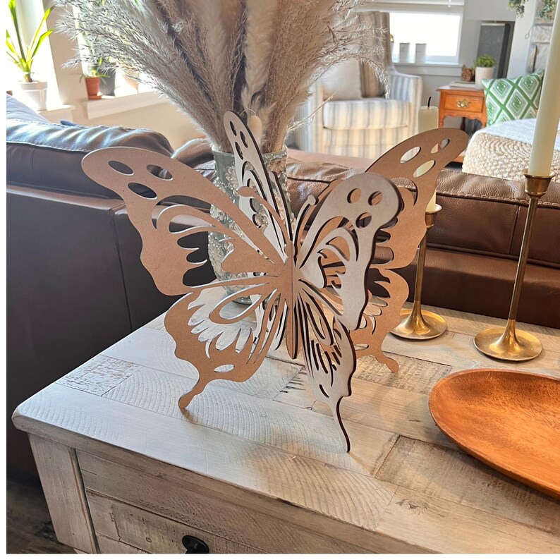 3D Butterfly SVG, Freestanding Laser Cut Insects (digital Download) - Etsy