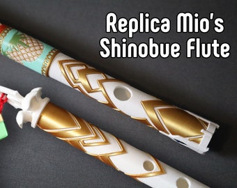 3D Printed: Replica Shinobue Flute, Mio&#39;s Version