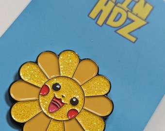 Kawaii Anime Enamel flower hat pin