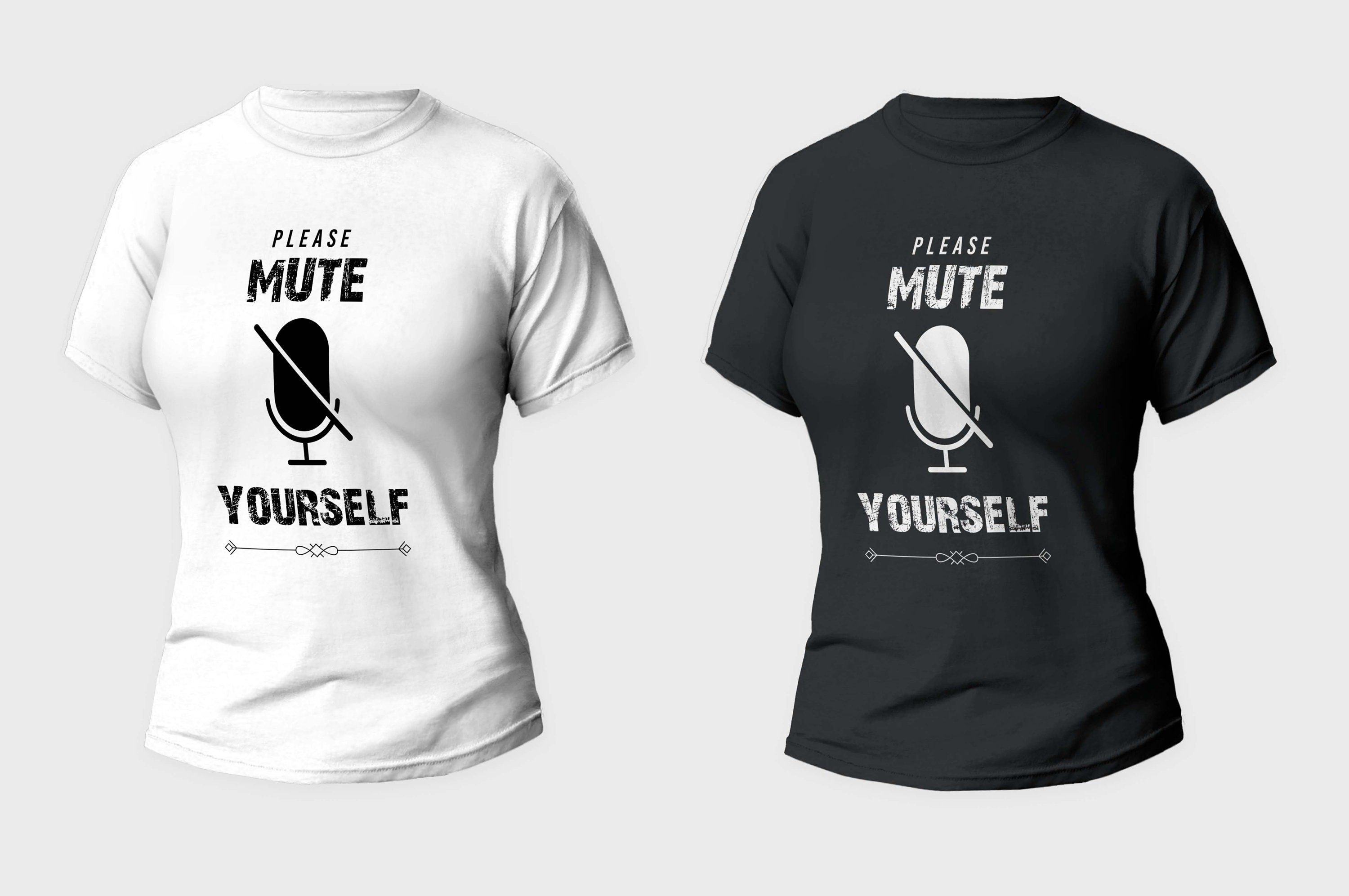 Please Mute Yourself SVG PNG PDF Eps Ai Mute Yourself Svg Etsy