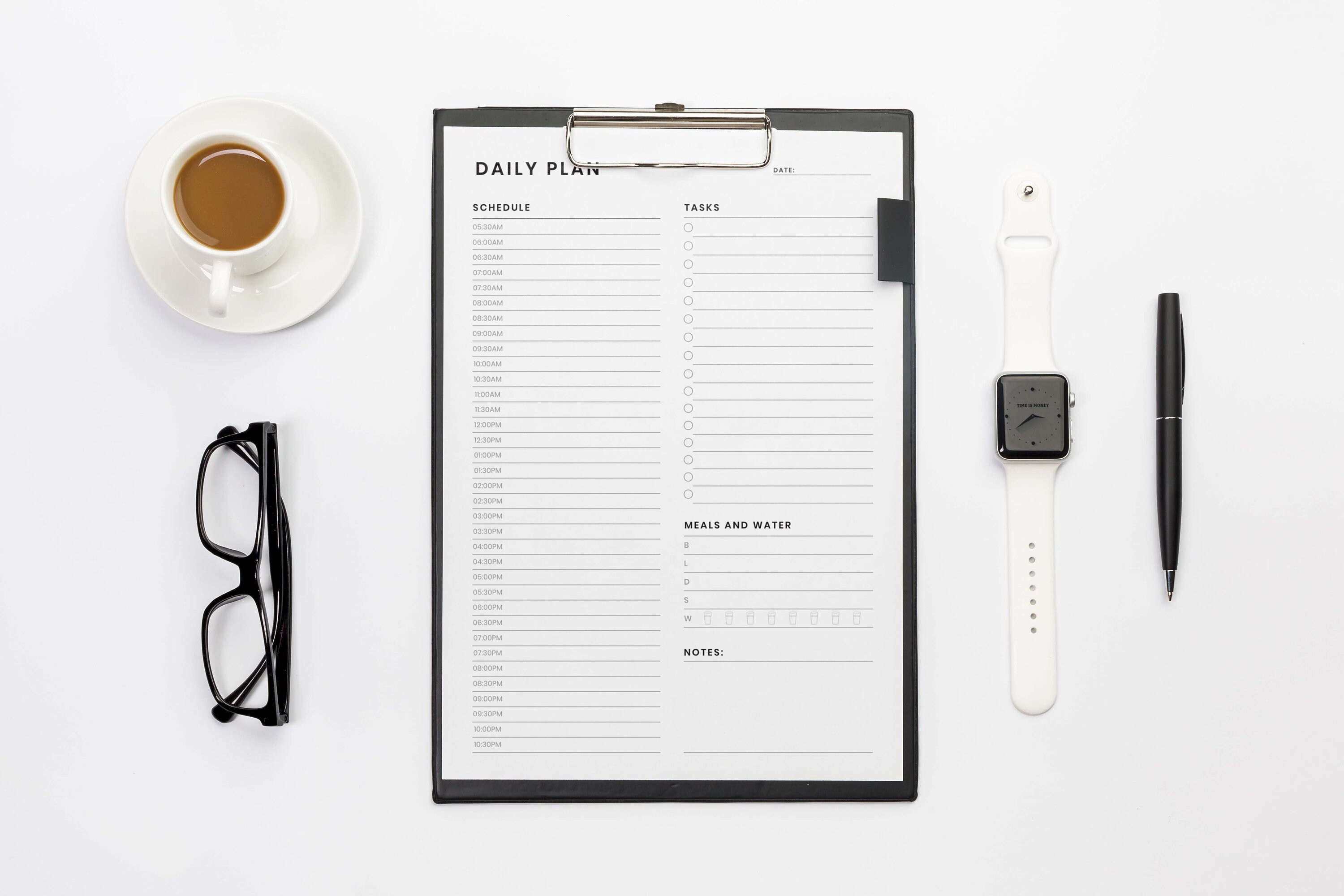 hourly-planner-printable-daily-to-do-list-undated-daily-etsy