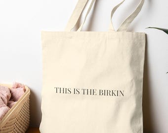 This Is The Birkin tote bag | Luxury Is A Mindset tote bag  Great Gift, Shopping Bag, Tote Bag Gift, Cute Friend Gift Tote