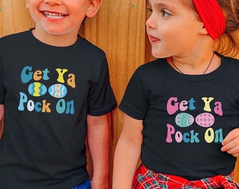 Cajun Easter Egg Pocking Boys Shirt, Louisiana Tradition