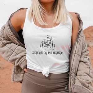 Camping is my love language, Adventure Shirt, Explore Shirt, Adventurer Gift, Camping Shirt, Camper Shirt, Hiking Shirt, Outdoor Shirt,