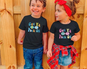 Cajun Easter Egg Pocking Girls Shirt, Acadiana Tradition