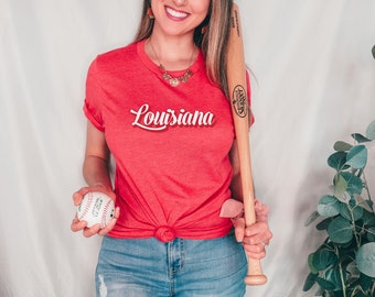 Retro Louisiana T-Shirt, Cajun Pride Tee