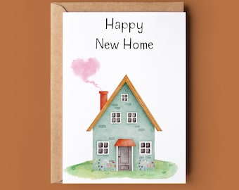 Tarjeta Personalizada De Nuevo Hogar: Regalo Original Para Mudanza (Envío Gratis)