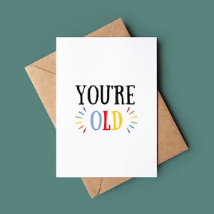 Happy Birthday Card - Personalised Card - Funny Birthday Card - Rude Greetings Card - Customised Birthday Card - Handmade Greeting Card