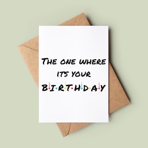 Der, wo es Ihr Geburtstag ist - Lustige Geburtstagskarte für Freunde - Grußkarte individuell - Scherzkarte zum Geburtstag