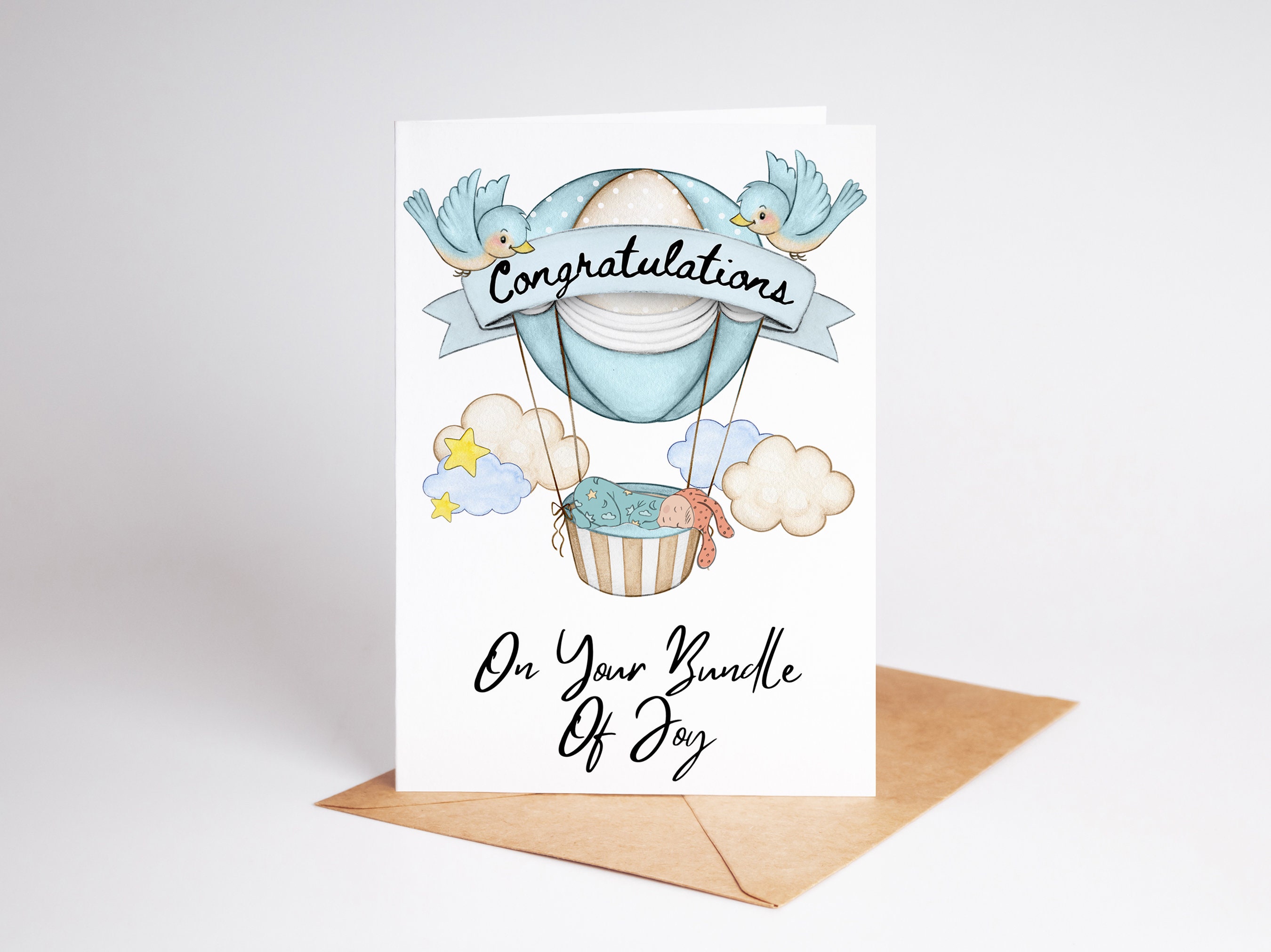 Congratulations on Your Bundle of Joy Card - Congratulations