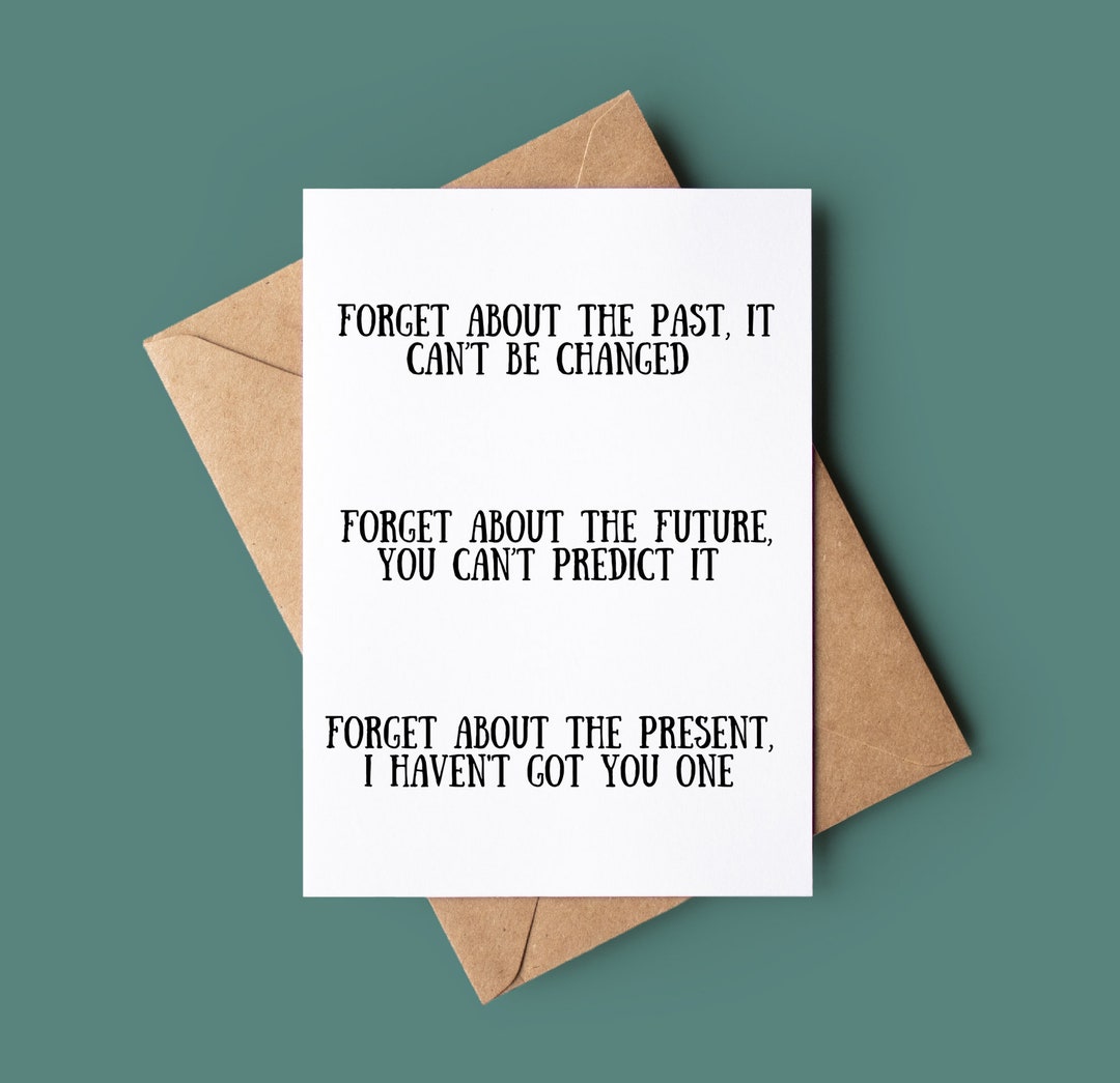 Happy Birthday Card Funny Birthday Card Rude Greetings Card Customised ...