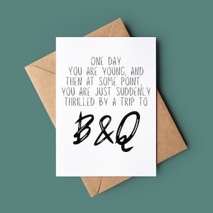 Funny Happy Birthday Card - Humorous Personalised Card - Funny Greeting Card - Birthday Card For Him - Customised Birthday Card
