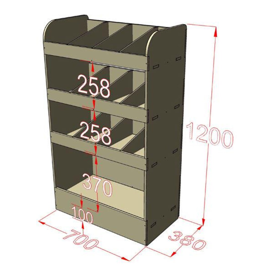 Van Racking DXF Files - Etsy